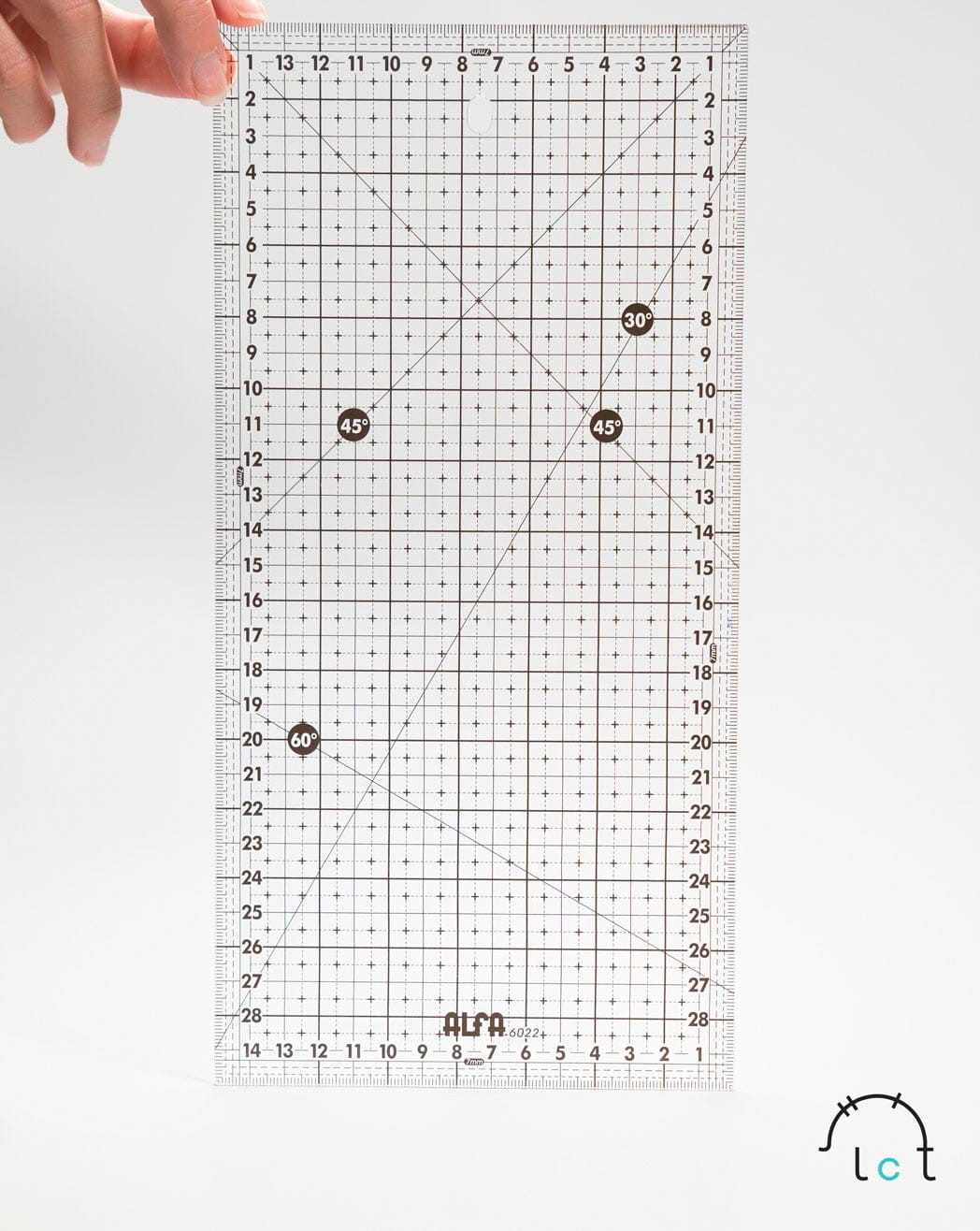 Mercería Online: Regla de patchwork de 15x30cm