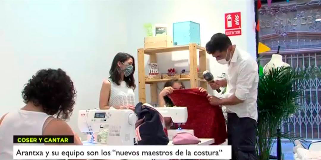 Madrid Directo de Telemadrid visita la Academia de Costura La Cuesta