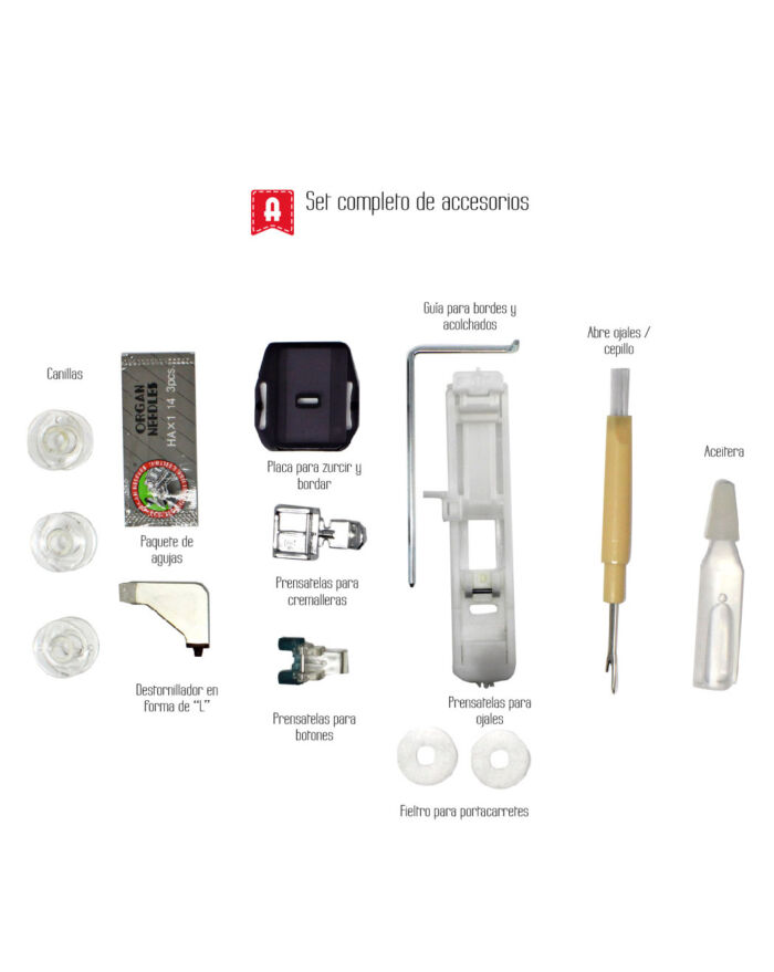 Máquina de coser Alfa Practik 9